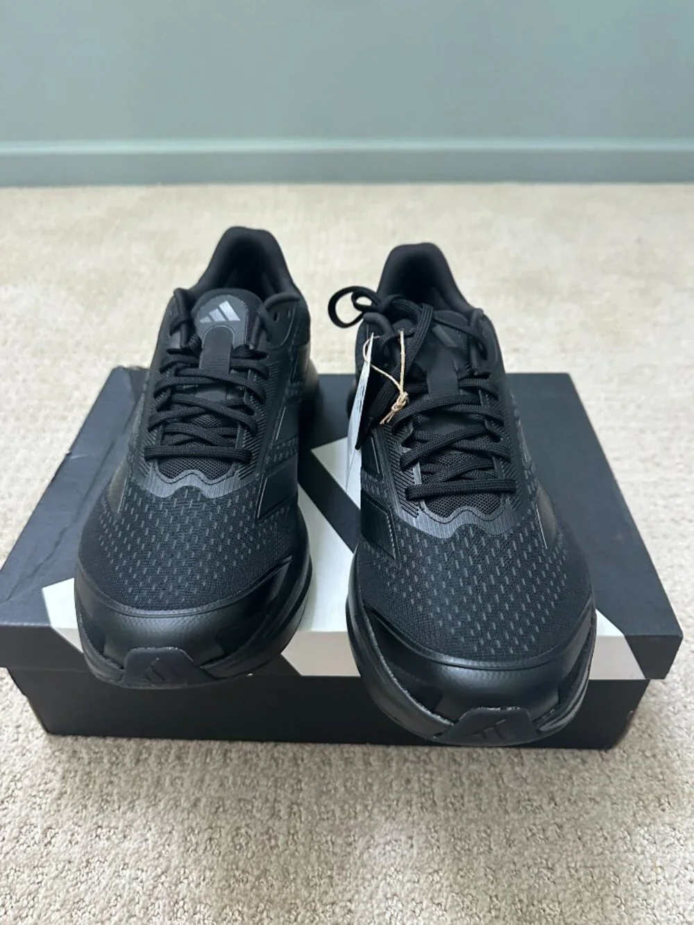 Adidas Duramo SL2 Running Shoes – Men's 11.5 – Triple Black – New in Box - Picture 6 of 6